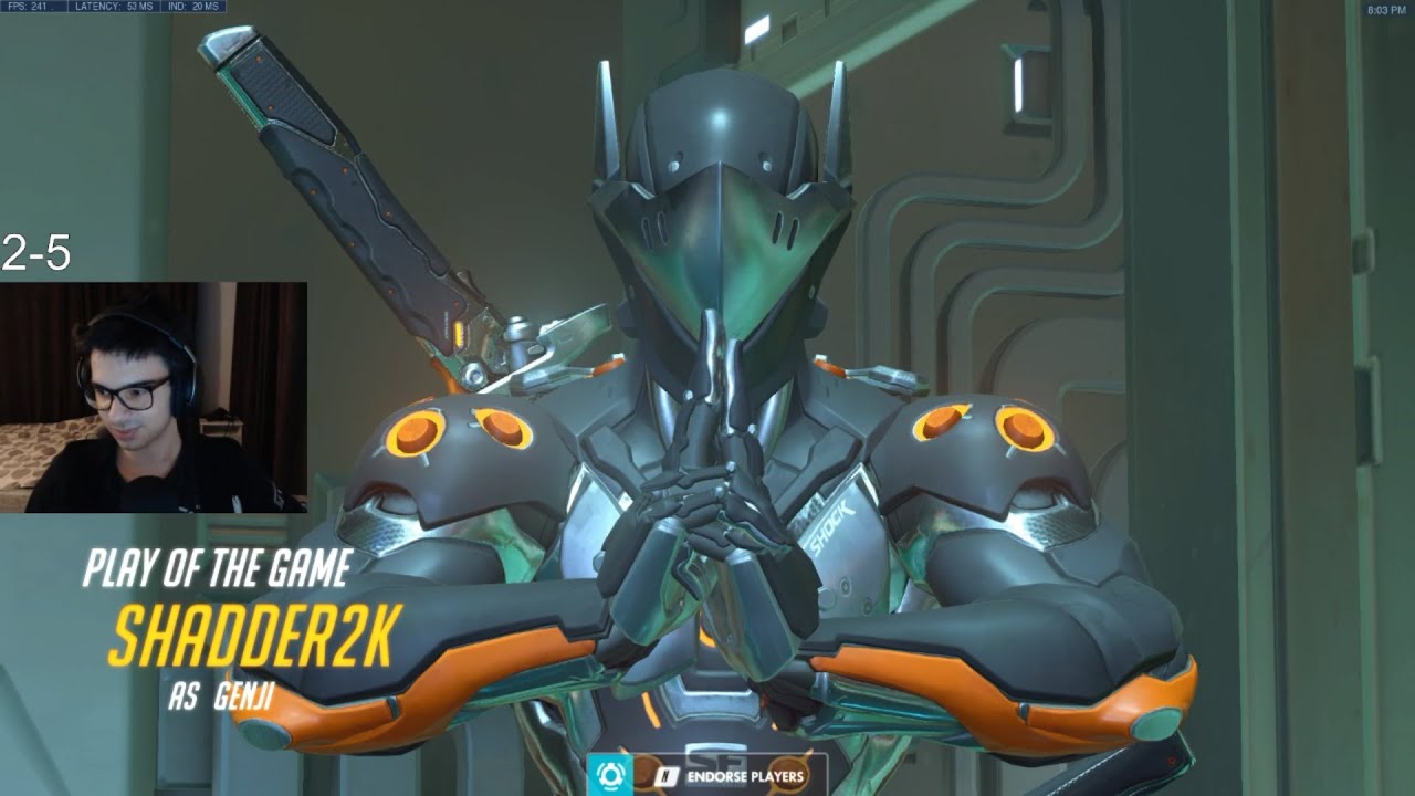 Overwatch This Is How Rank 1 Genji God Shadder2k Really Plays -POTG-