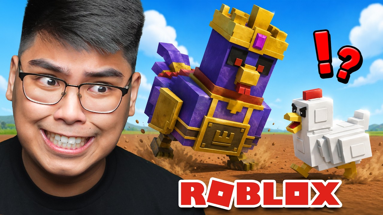 Playing GROW A CHICKEN FIGHTER for the first time