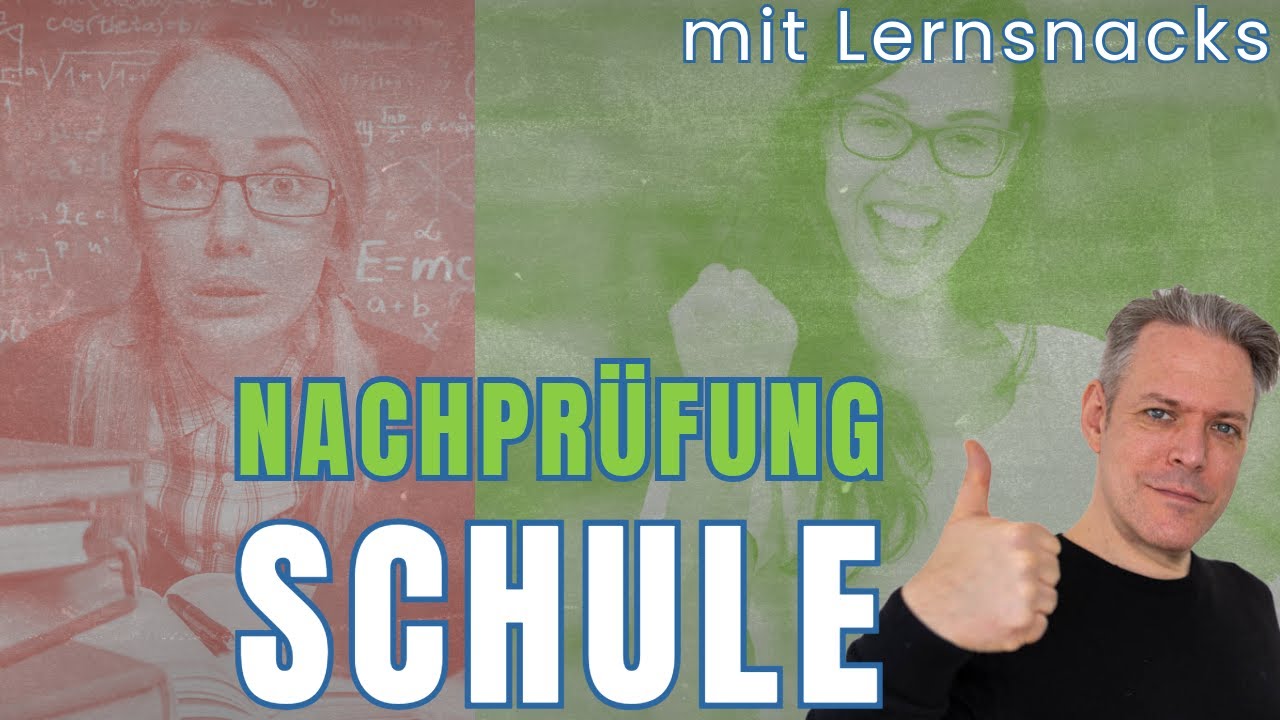 Nachprüfung für Schulabschluss oder Versetzung? So kann es klappen! #lernsnacks #schule