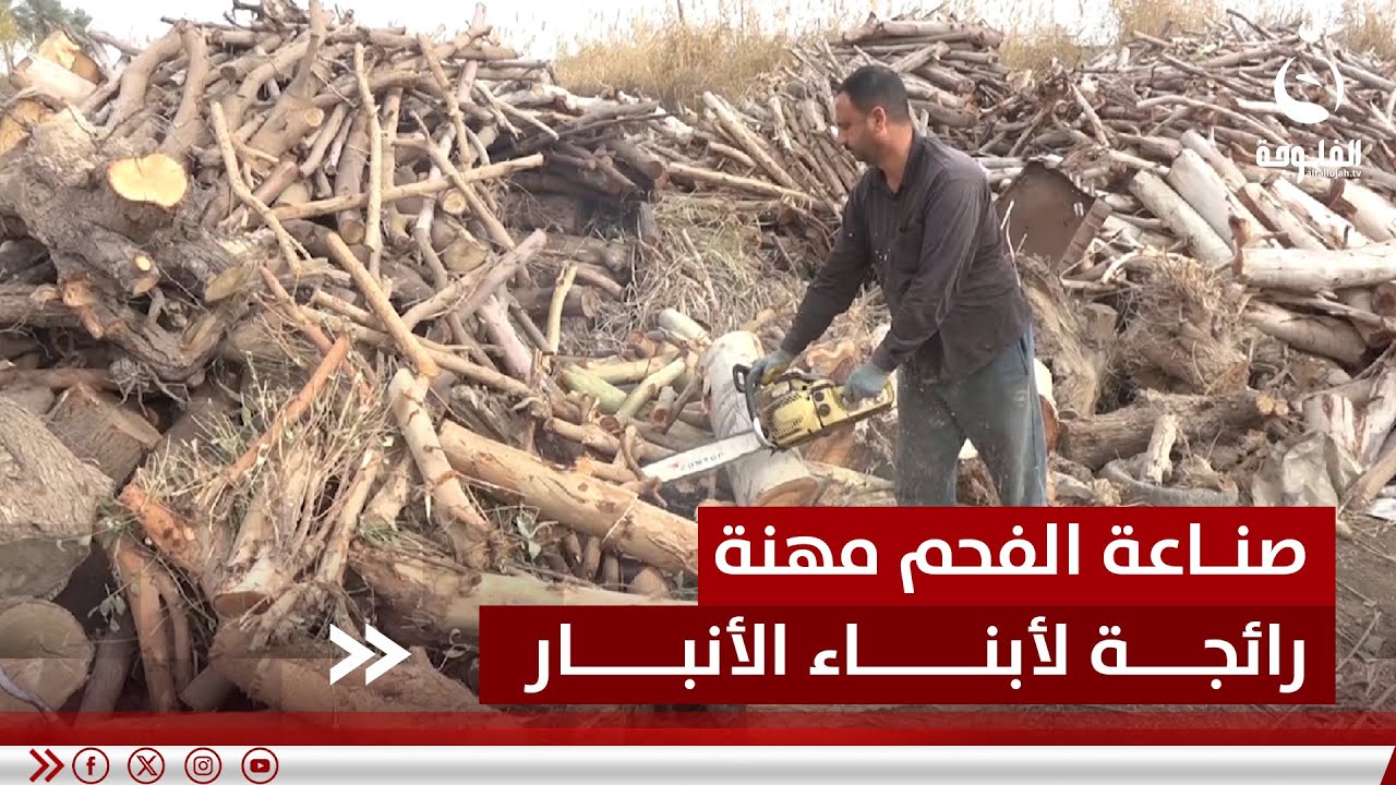 رغم خطـ.ـورتـ.ـها.. صناعة الفحم مهنة رائجة لأبناء الأنبار | تقرير: أحمد ناجي