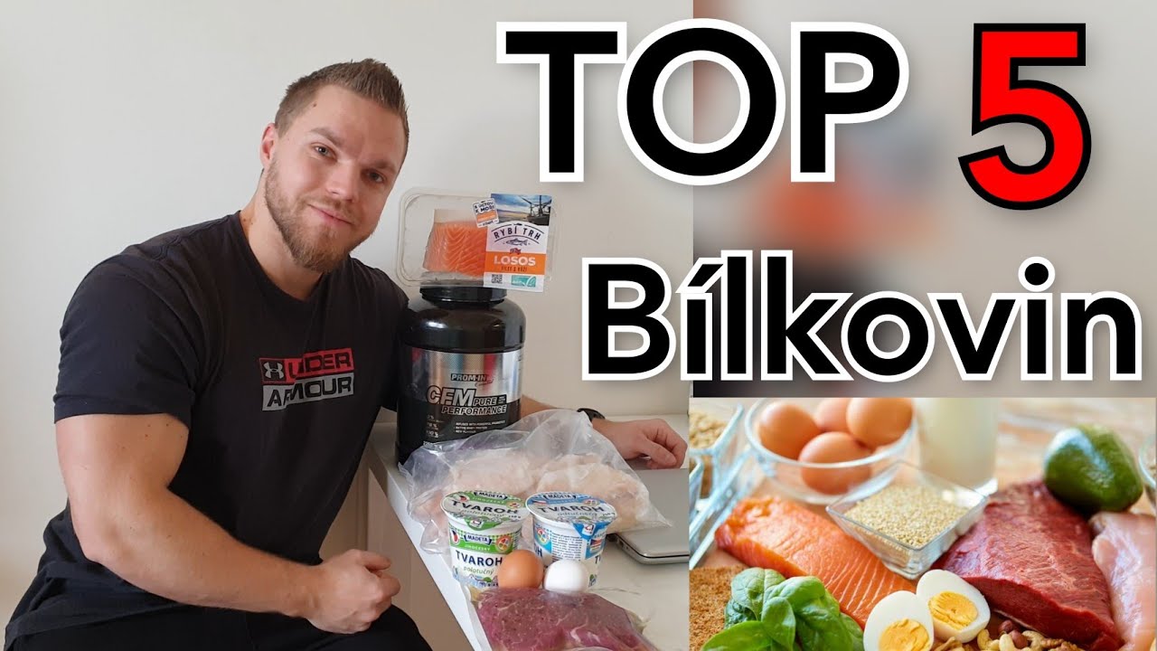 TOP 5 B&iacute;lkovin, kter&eacute; j&iacute;m každ&yacute; den ?! Nejlep&scaron;&iacute; b&iacute;lkoviny pro budov&aacute;n&iacute; svalov&eacute; hmoty.