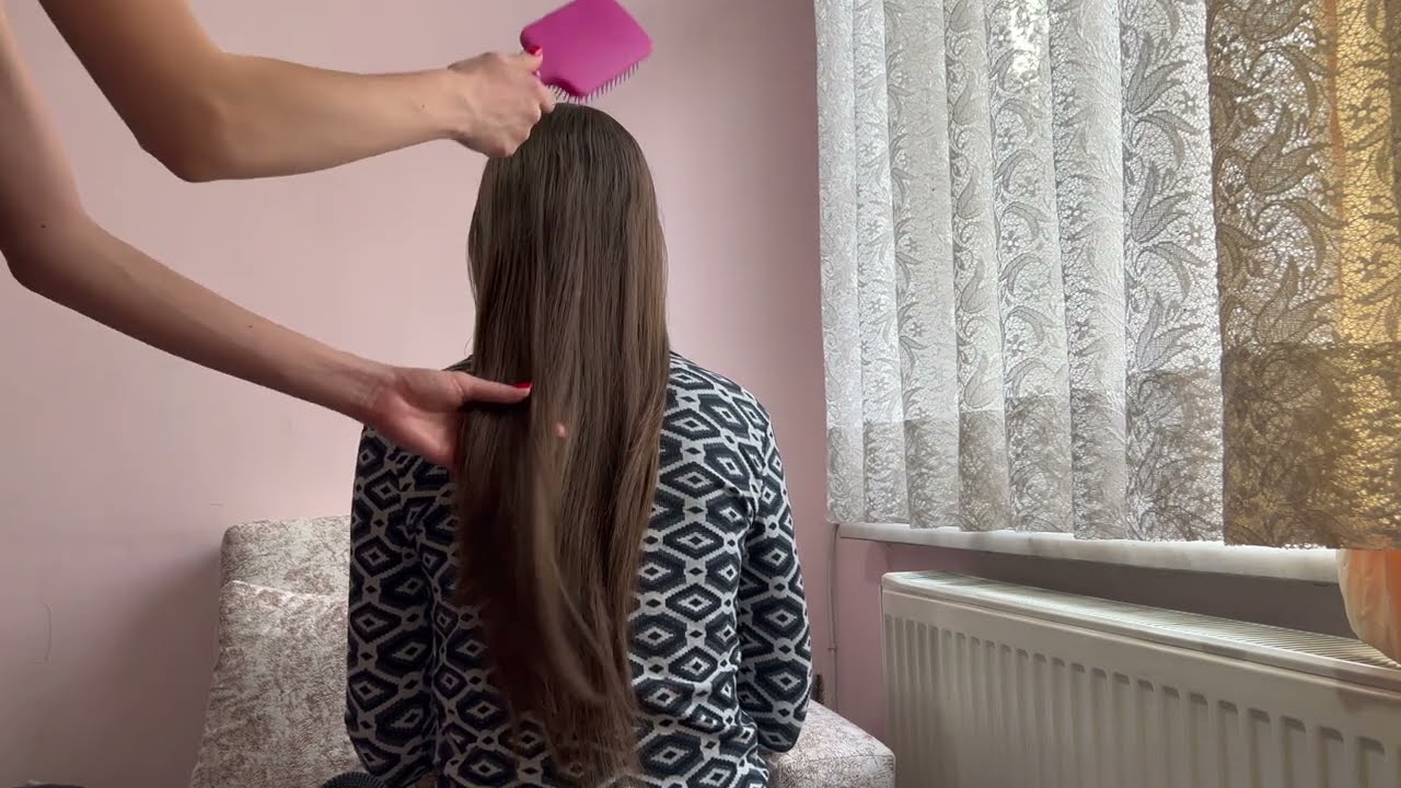 ASMR hair/ Asmr comb/ Creative calm asmr/ ASMR