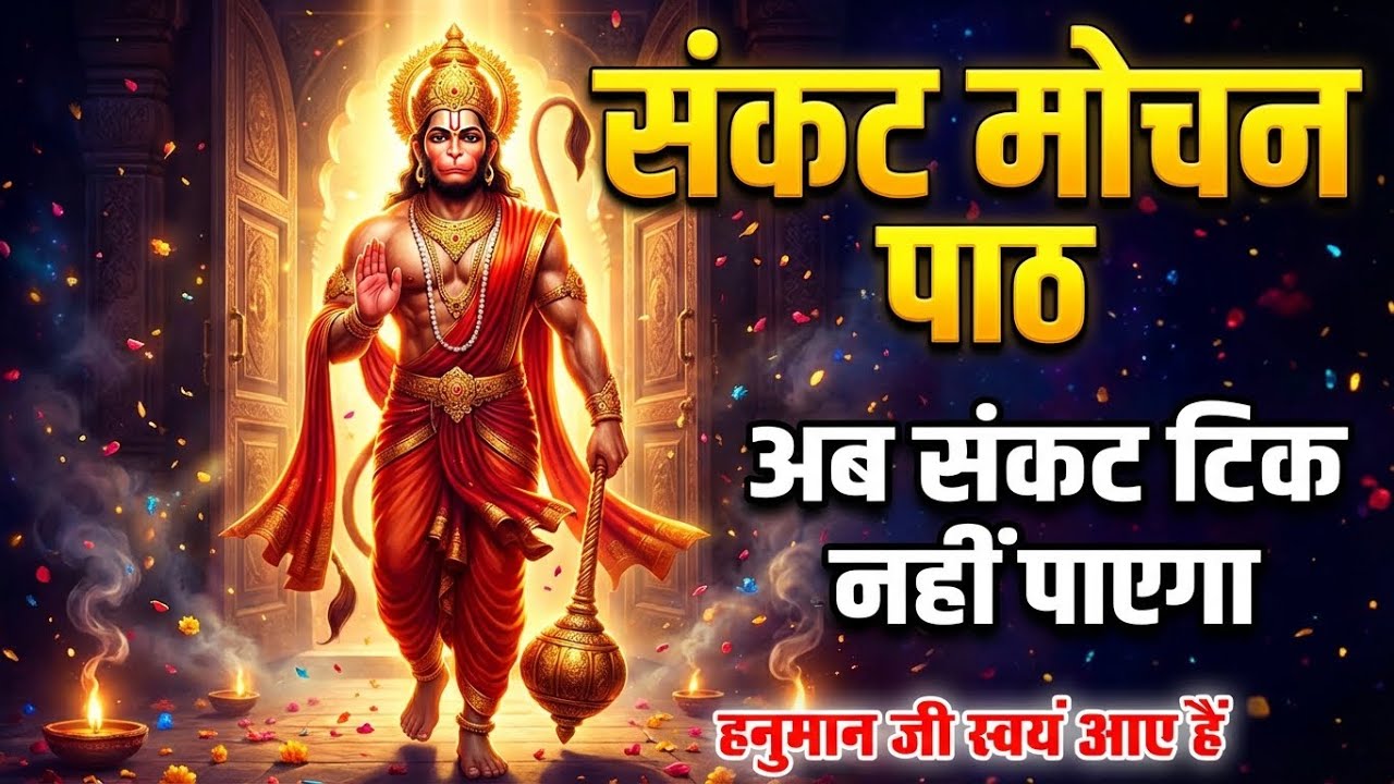 संकट कटेंगे, धन मार्ग खुलेगा | संकट मोचन हनुमान मंत्र से तुरंत राहत #SankatMochan