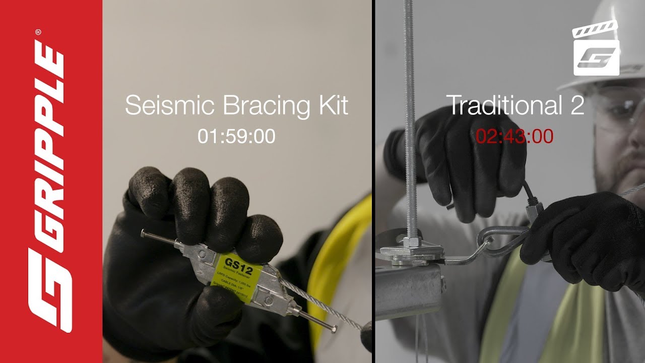 Against the Clock - Seismic Bracing Kit vs Traditional 2