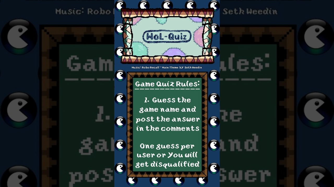 World of Longplays - Game Quiz - #9/25 