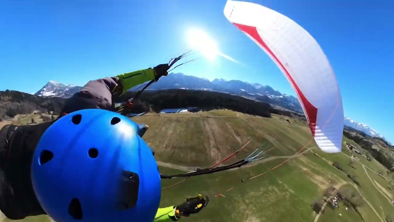 Thermal paragliding in Schnifis and Furx / Gin Calypso