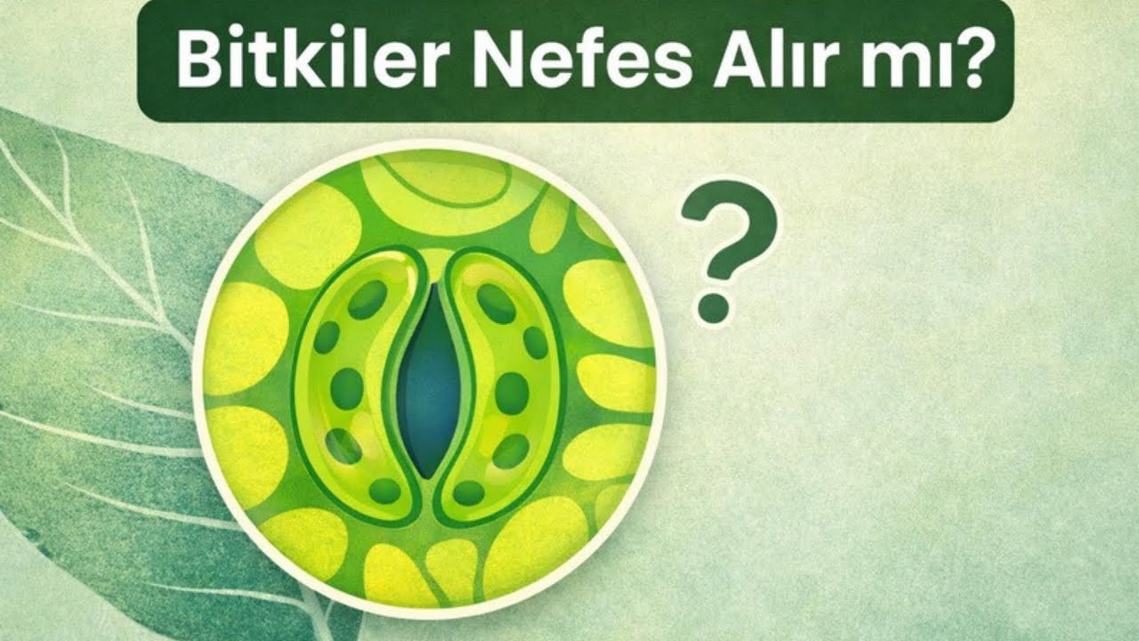Stomanın Açılıp Kapanma Mekanizması!Bitkiler Nefes Alır mı?12.Sınıf Biyoloji#yks2026 