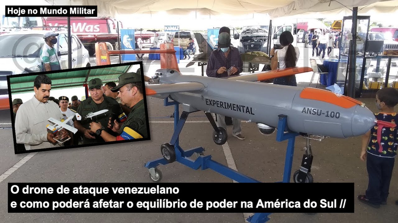O drone de ataque venezuelano e como poderá afetar o equilíbrio de poder na América do Sul