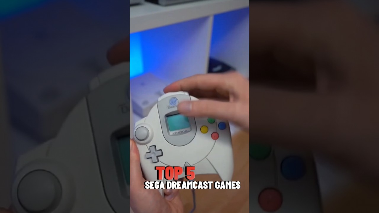 TOP 5 BEST SEGA Dreamcast Games #dreamcast #sega #sonicadventure