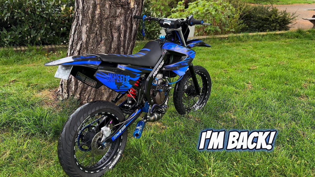 I'M BACK! Derbi senda 88cc br [4k 120fps]