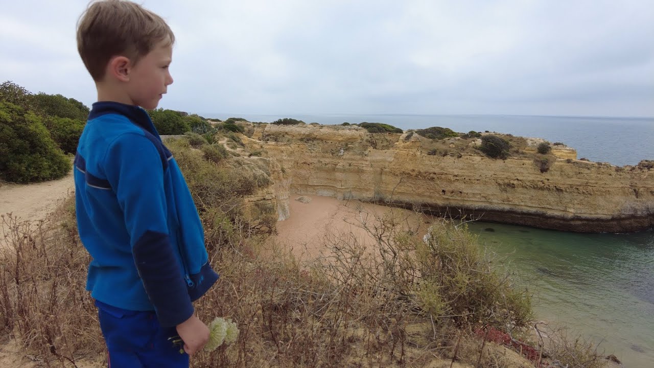 Algarve - Küstenwanderung zum Praia da Coelho bei Sesmarias - Portugal, Teil 2