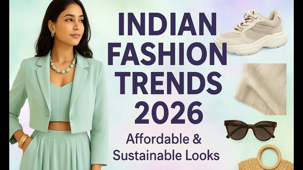 INDIAN FASHION TRENDS 2026 | Affordable & Sustainable Look with Treding Outfits 
