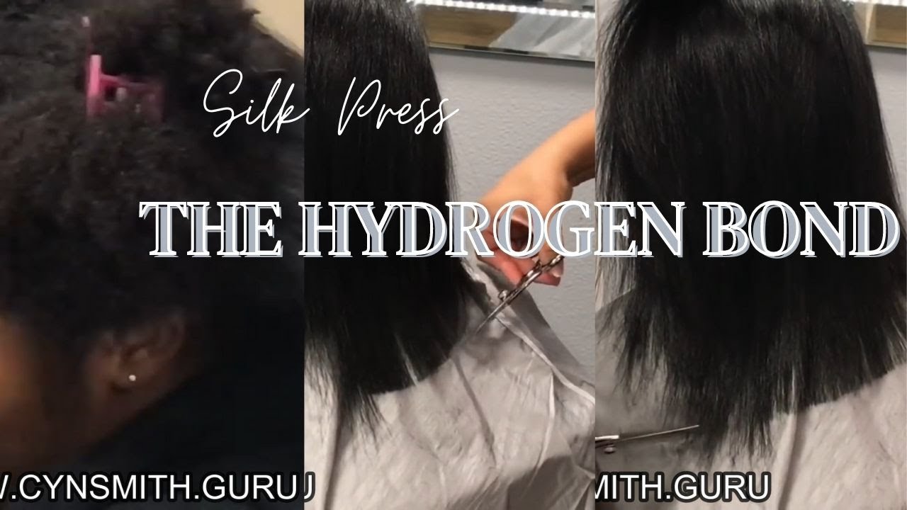 VOICEOVER! SILK PRESS & THE HYDROGEN BOND EXPLAINED! WHAT IS A SILK PRESS PART 1! CYN DOLL