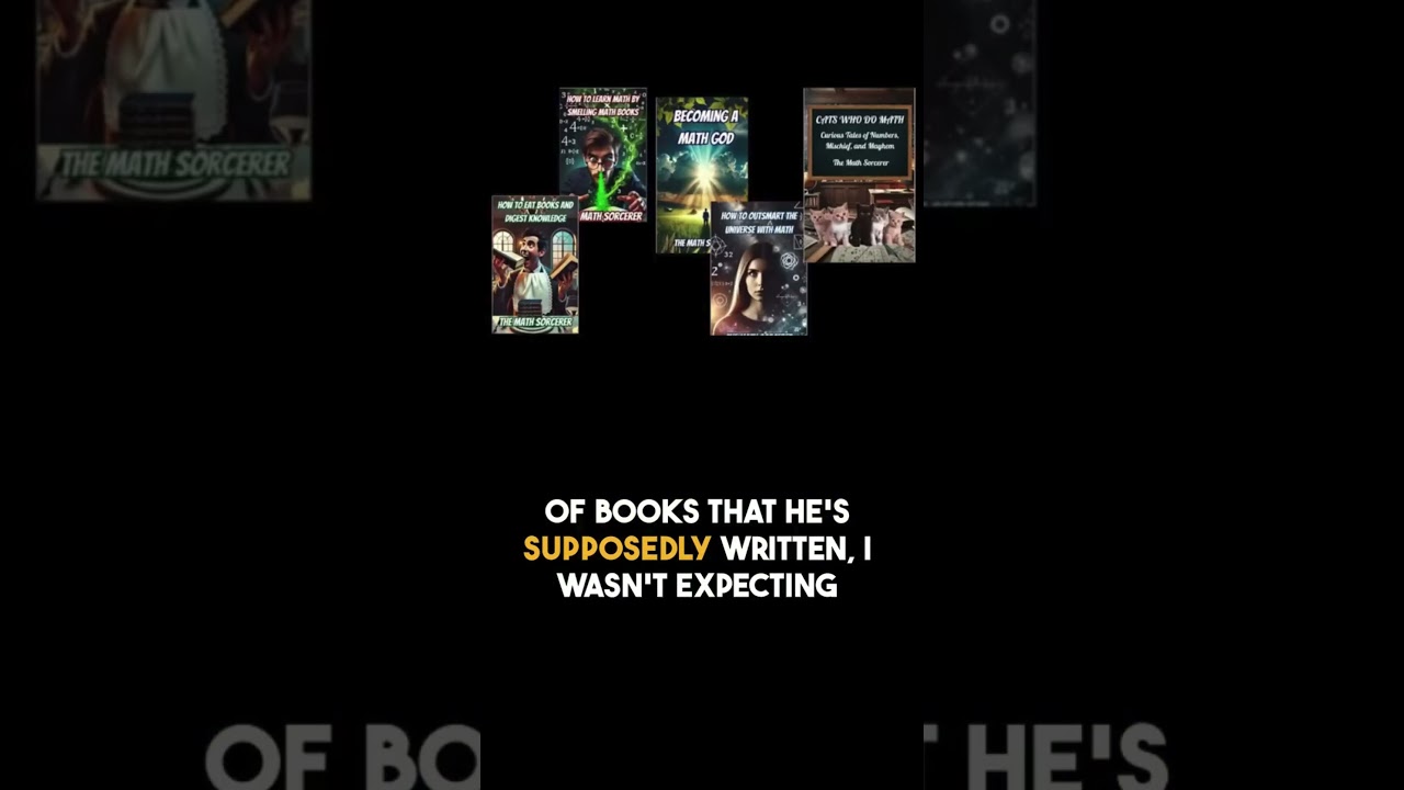 I read The Maths Sorcerers books and what I found will shock you...