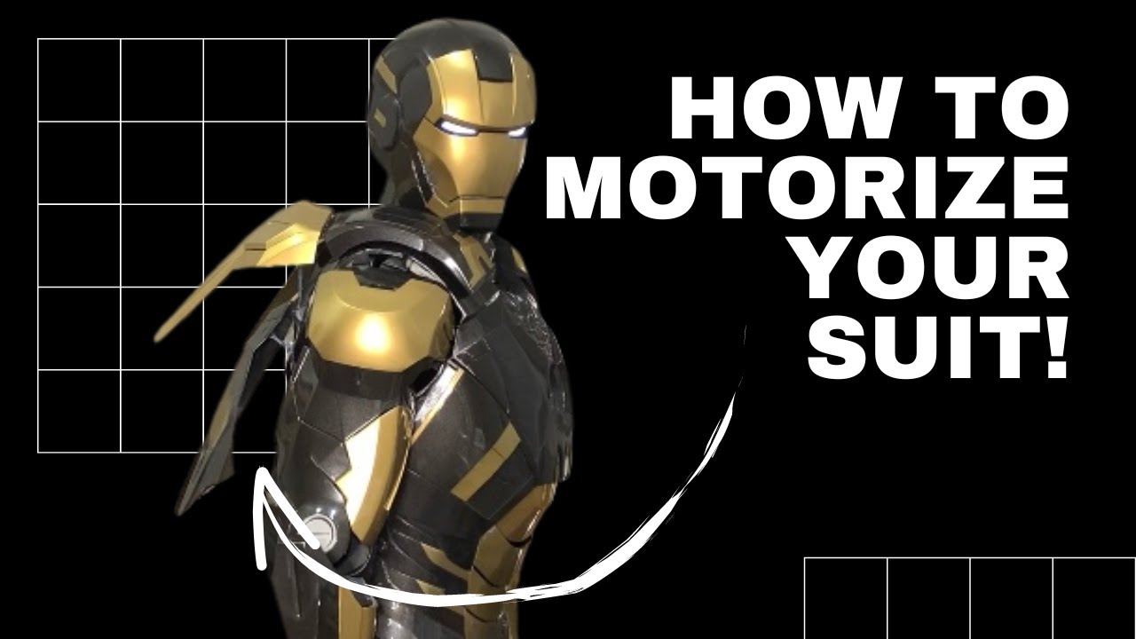 NEXT LEVEL IRON MAN SUIT! - How to Motorize backflaps for an Iron Man suit