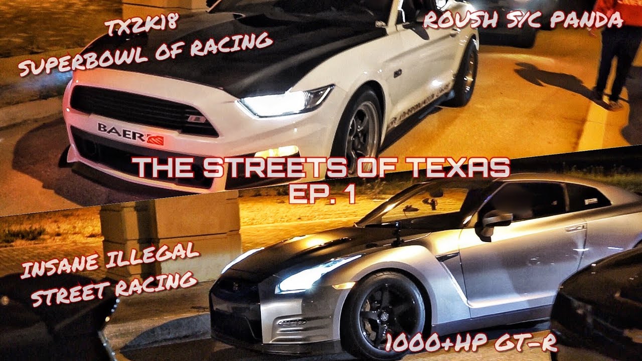 RIDICULOUS 1000HP NITROUS HELLCAT + NASTY TWIN TURBO COBRA TAKES ON 750+HP VETTE - TX2K18