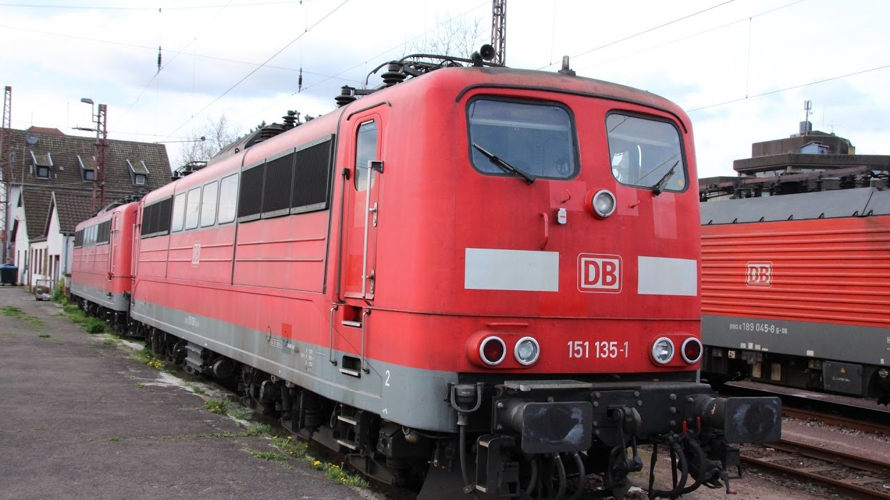 Auf-/Abrüsten von Loks in Dillingen und BR 151 in Serrig