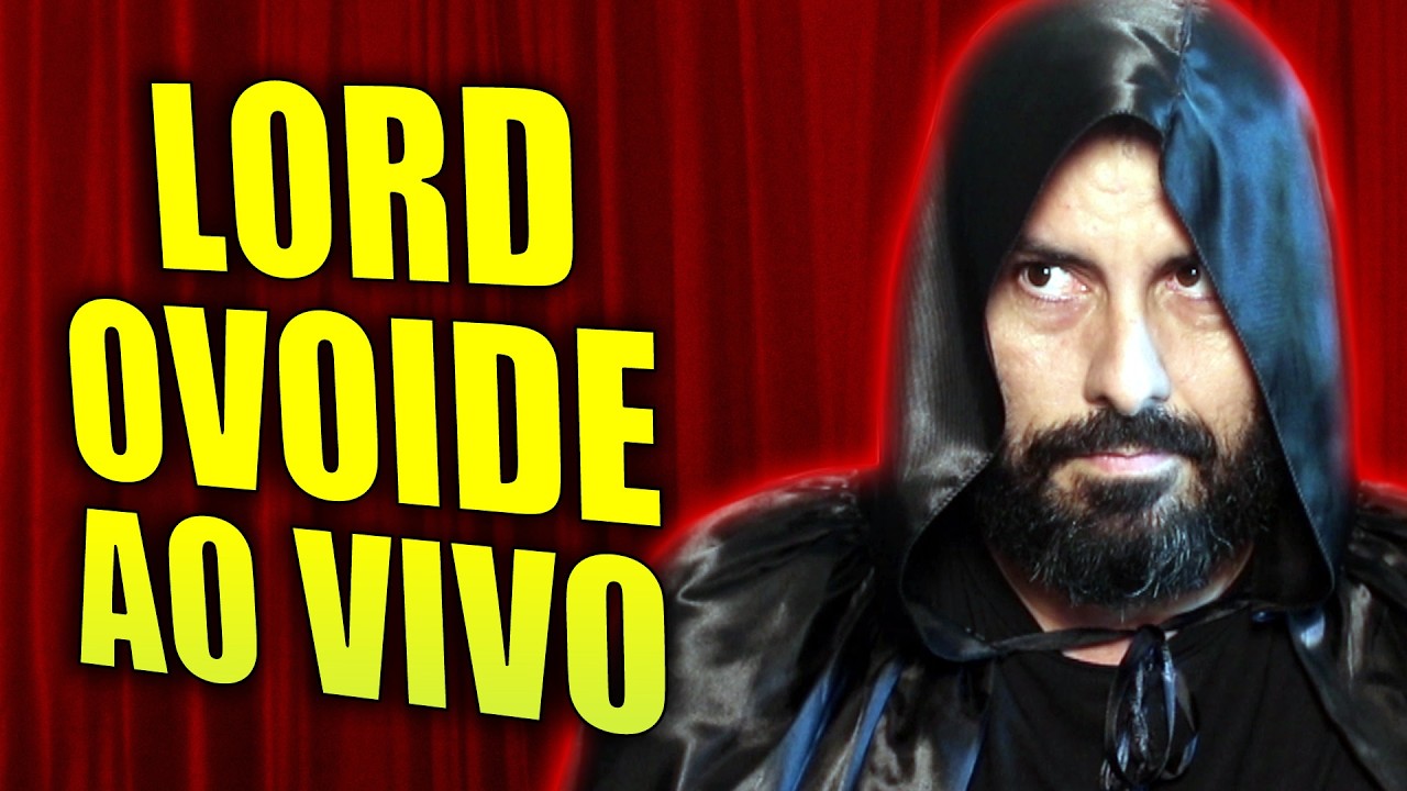 Fantasiado de lord dos ovoides nos react ao vivo