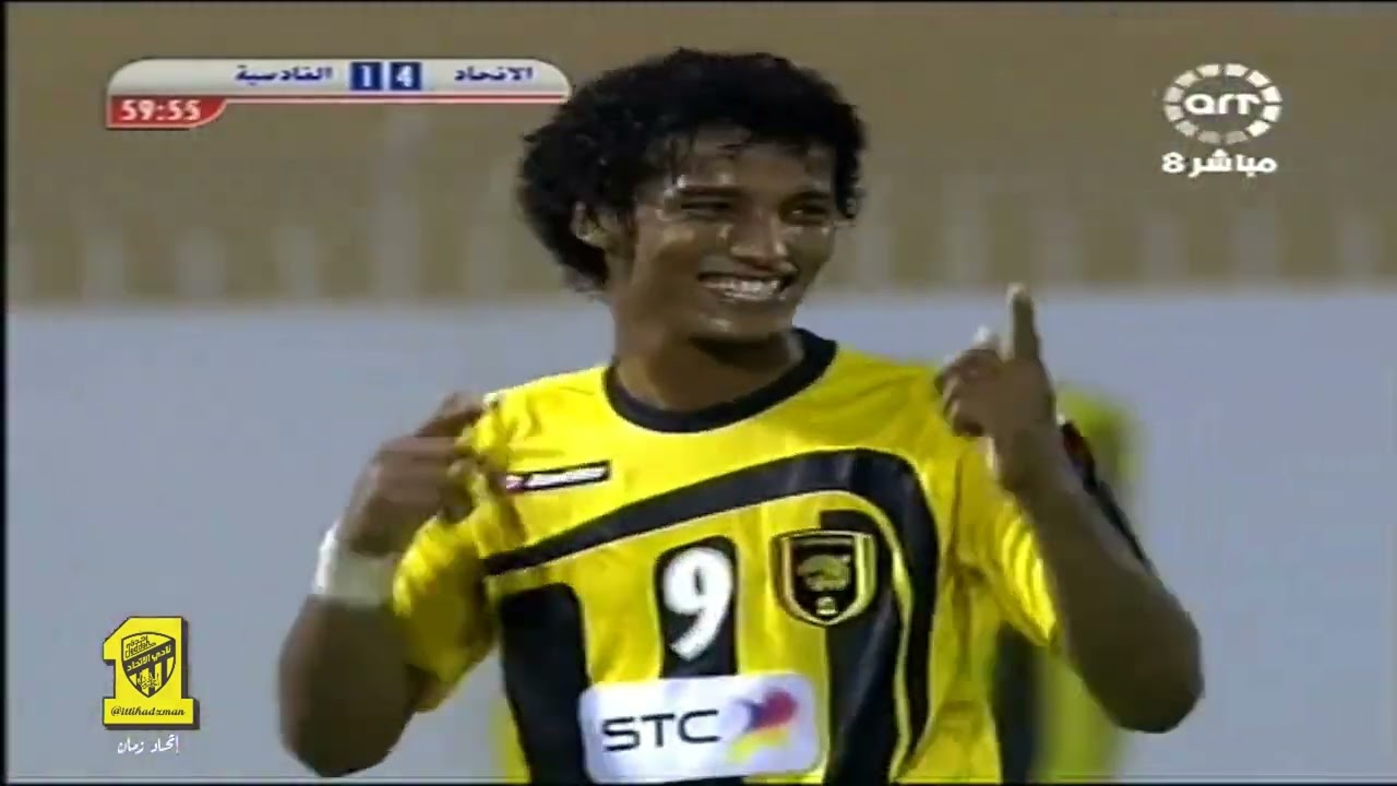 الاتحاد 7 × 1 القادسية دوري زين موسم 2010 #الاتحاد_في_مثل_هذا_اليوم