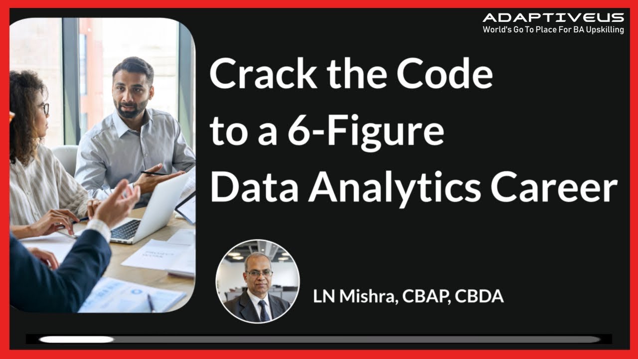 Crack the Code to a 6-Figure Data Analytics Career | Adaptive US