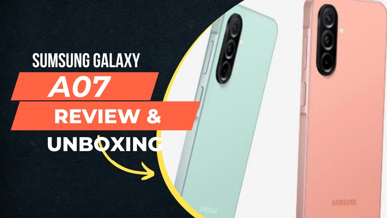 Sumsung Galaxy A07 5G |Unboxing & Review 2026 | Sumsung New Model 
