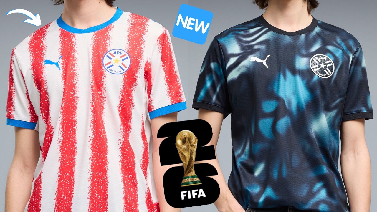 ¡NUEVAS CAMISETAS de PARAGUAY para el MUNDIAL 2026!