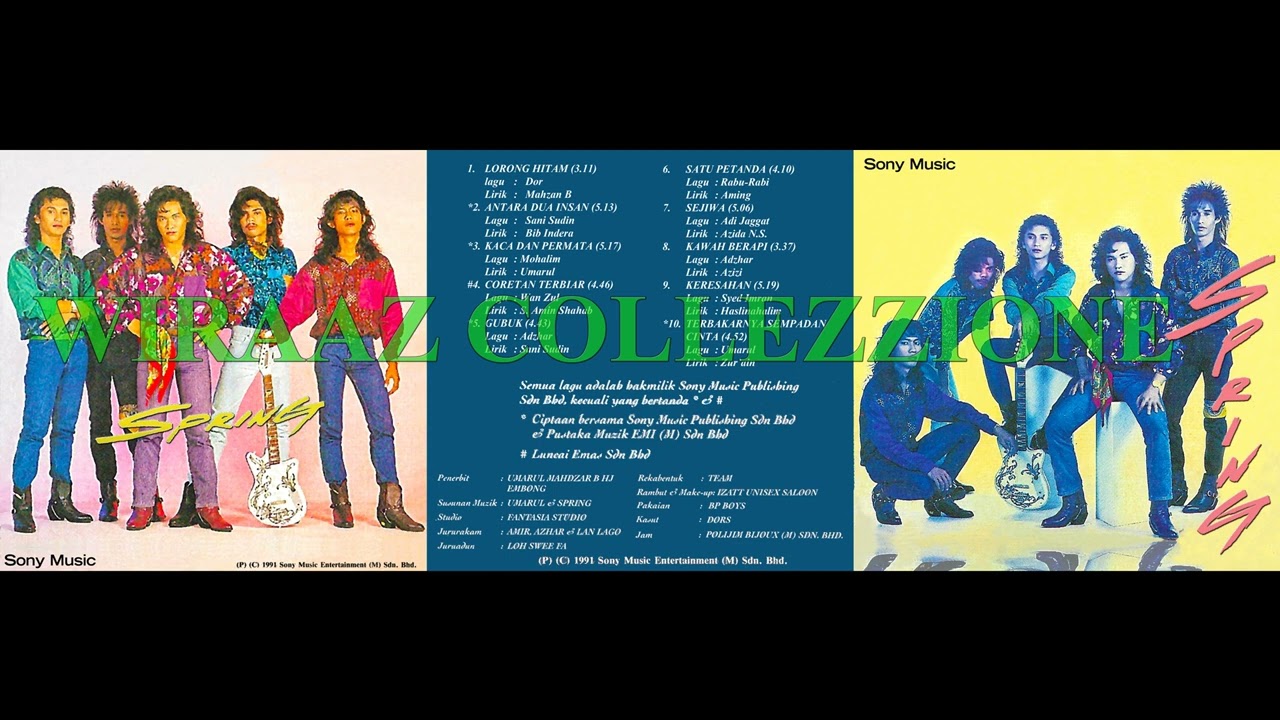 Spring - Sejiwa (Sony Music 1991) Versi LP