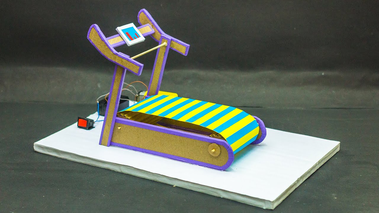 How to Make a Treadmill From Cardboard | Science Projects