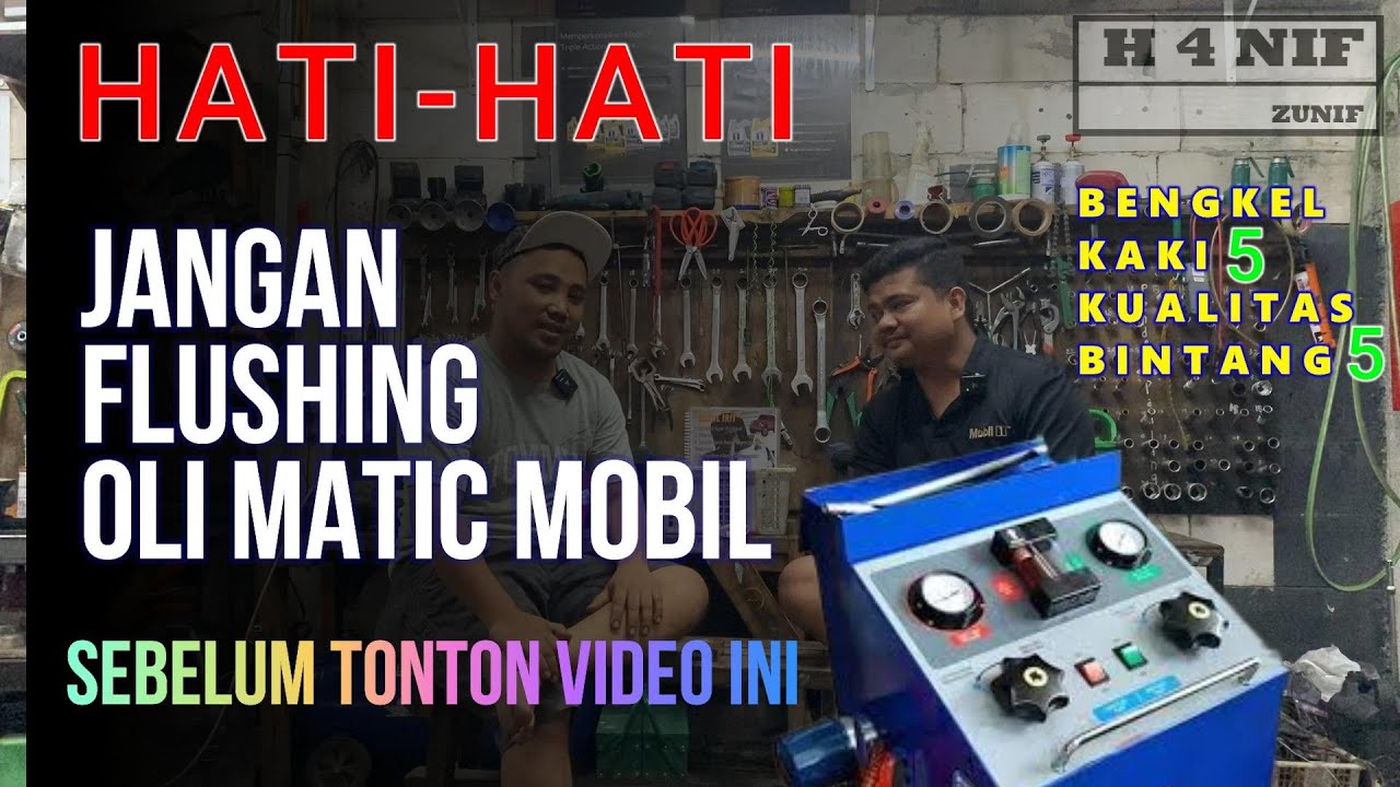 GANTI OLI MATIC MOBIL DI FLUSHING ATAU DI KURAS AJA