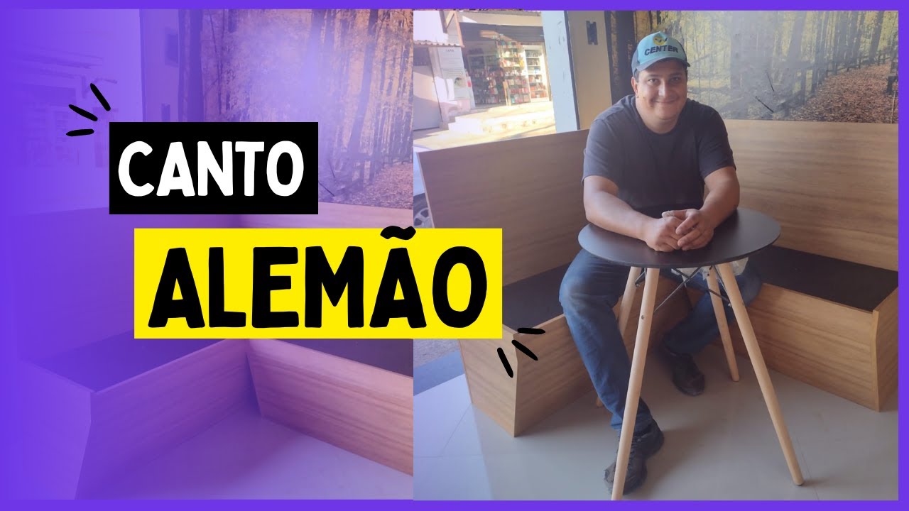 Canto alem&atilde;o / como fazer um canto alem&atilde;o