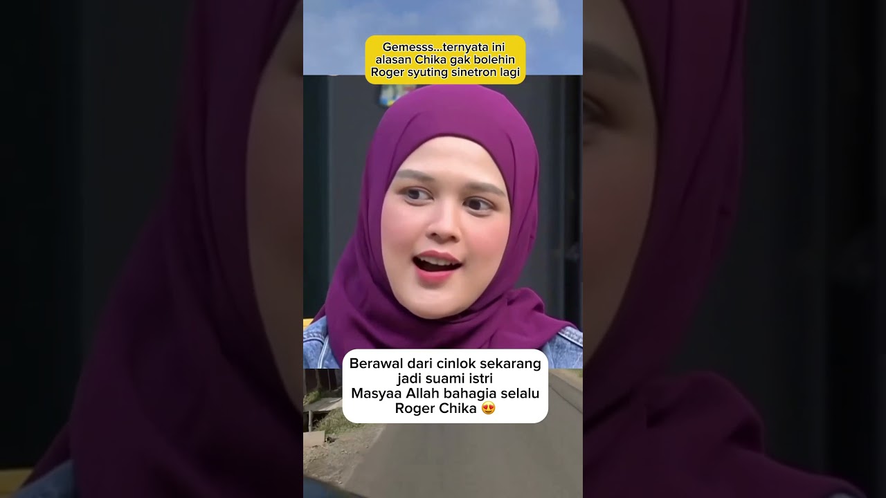 Ternyata ini alasan chika gak bolehin roger syuting sinetron lagi #trending #shorts #selebriti