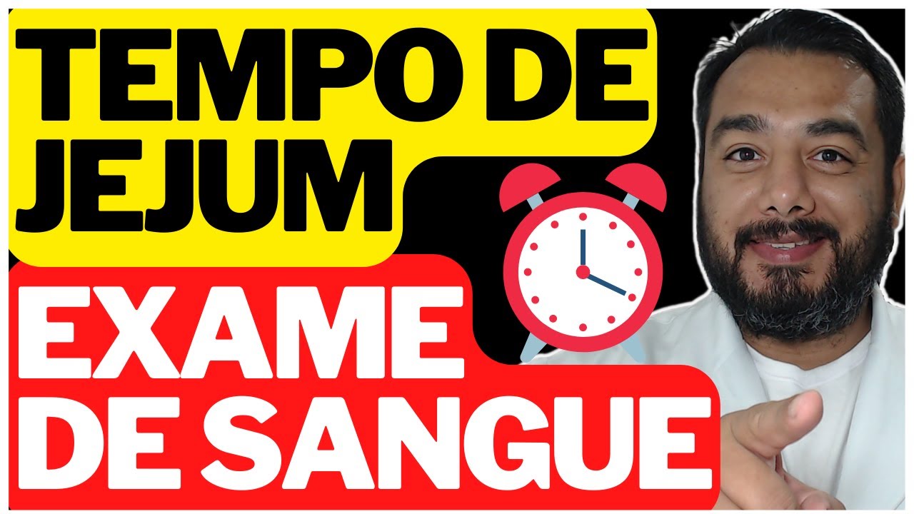Qual o tempo de jejum para fazer exame de sangue? | Prof. Dr. Victor Proença - IBAP Cursos