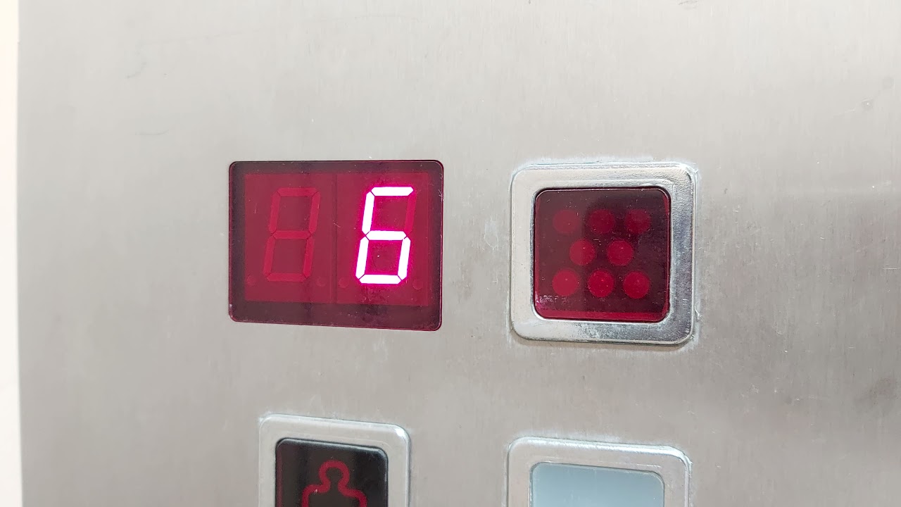 Old 1970s Daka (mb Kosmaj) Traction Elevator At Poručnika Spasića i Mašere 104, Belgrade, Serbia