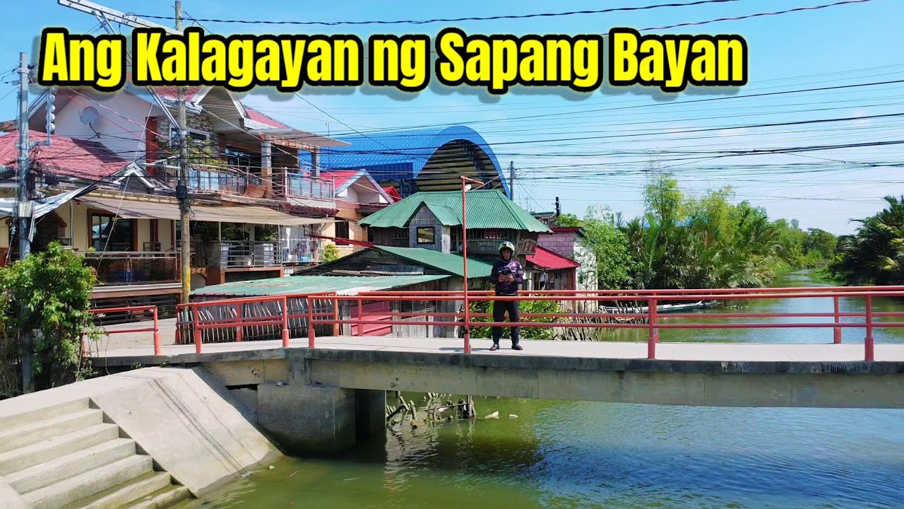 ANG KALAGAYAN NG SAPANG BAYAN NG CALUMPIT BULACAN