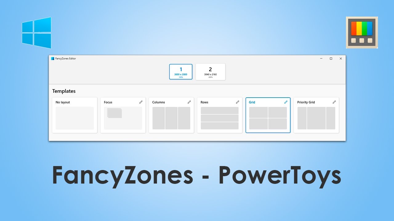 FancyZones de PowerToys en Windows 11