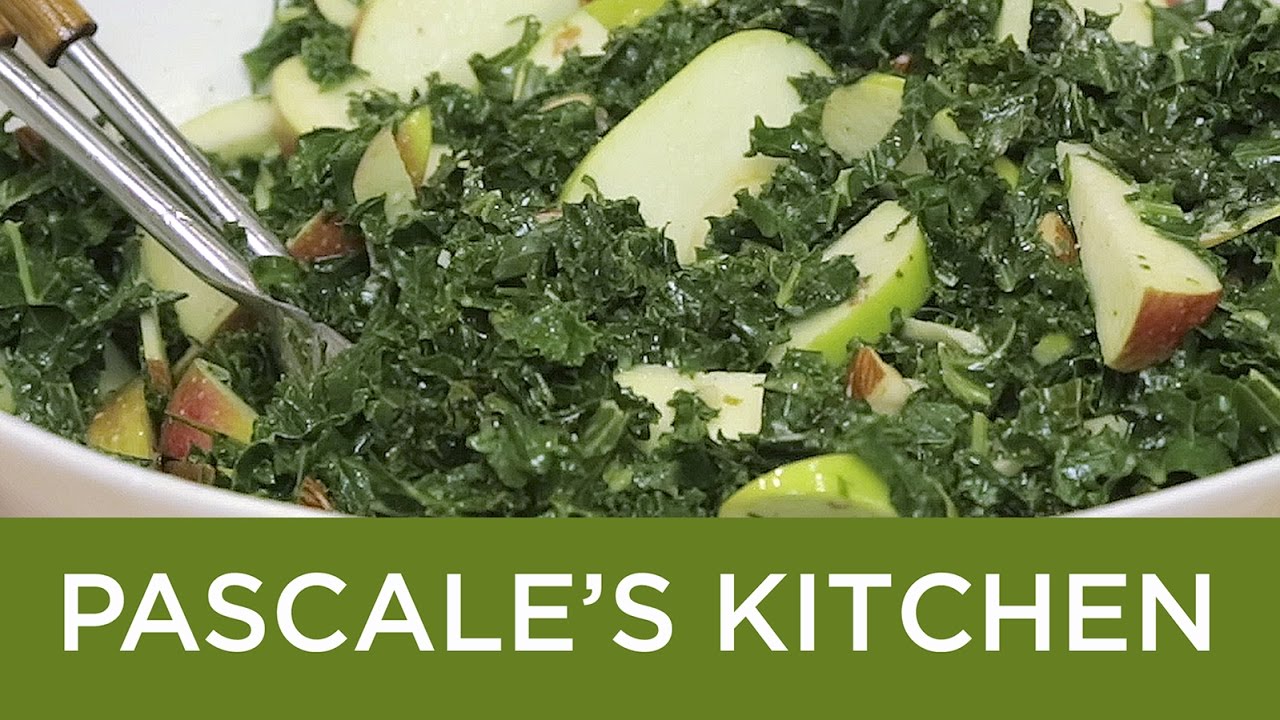 Roasted Kale and Apple Salad