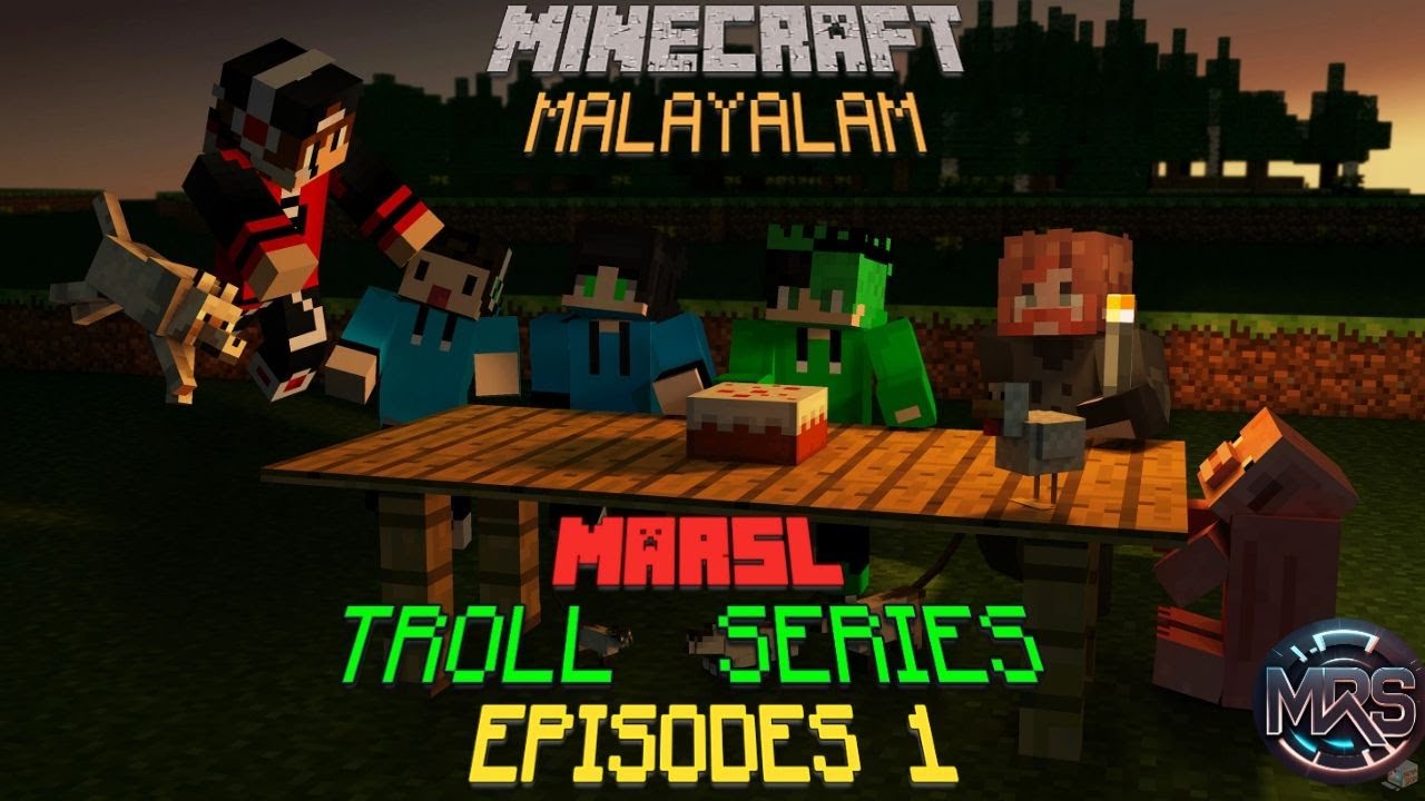 MARSL TROLL SERIES[EP-1]Minecraft Malayalam