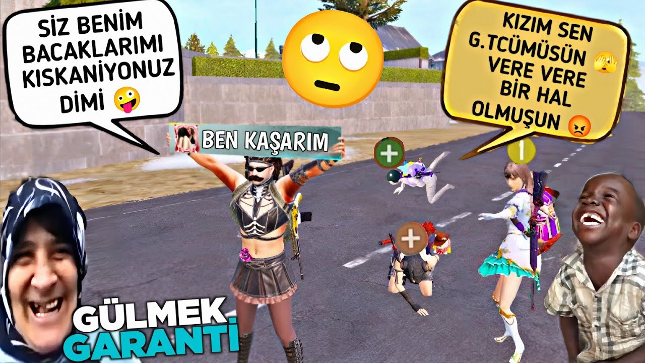 AĞZI BOZUK KIZLAR PROFİL RESMİMİ KISKANDILAR 🤪 BOTLARA YEM ETTİM 😂 PUBG MOBİLE TROLL