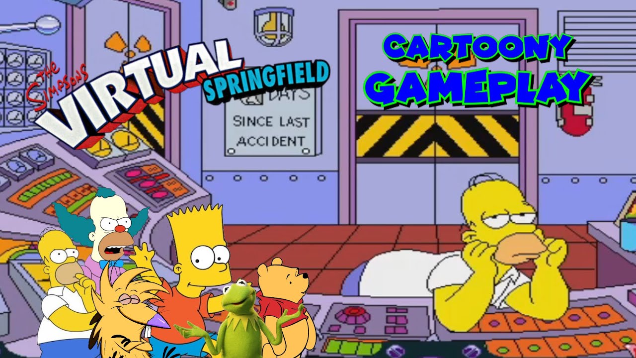 Мультяшный игровой процесс: The Simpsons Virtual Springfield (REVISITED) ФИНАЛЬНАЯ ЧАСТЬ