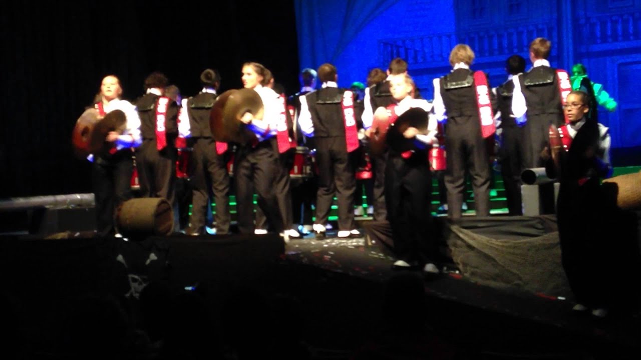 JHS Big Red Band - 2014 Varsity Show - Drive Off