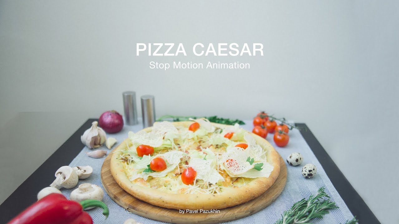 Pizza Caesar | Stop Motion Animation
