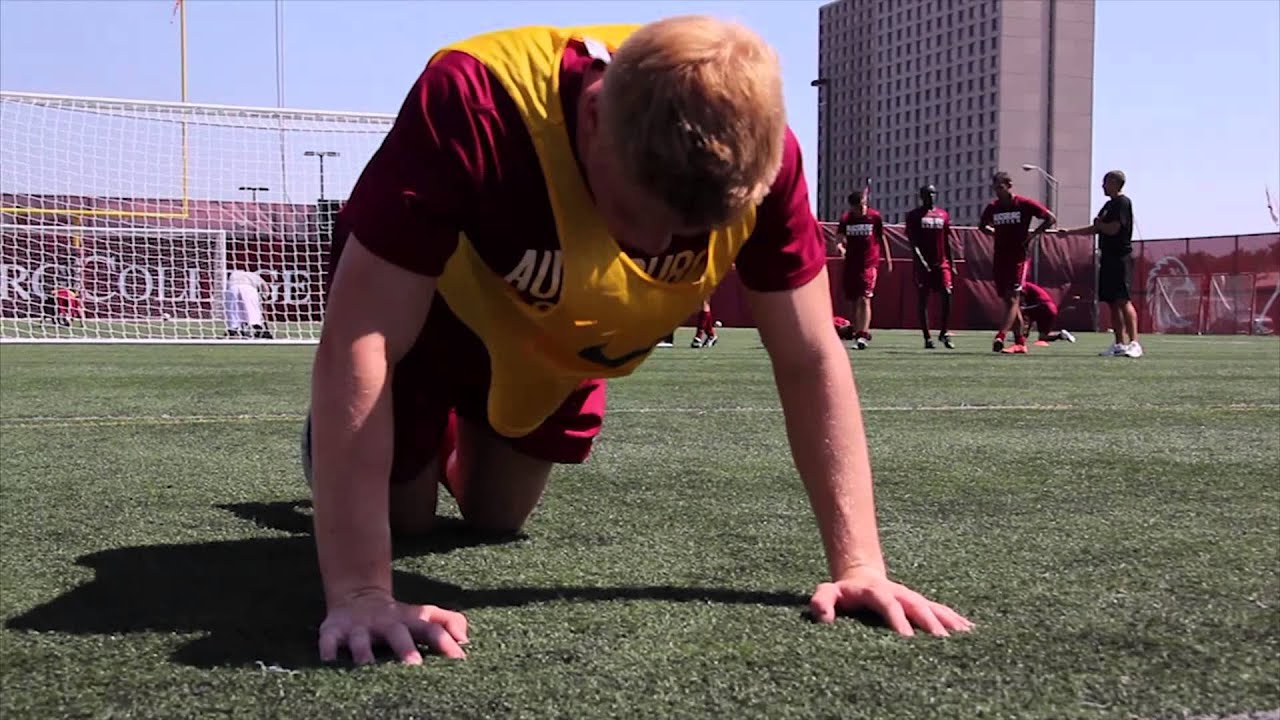 Augsburg Men's Soccer Training