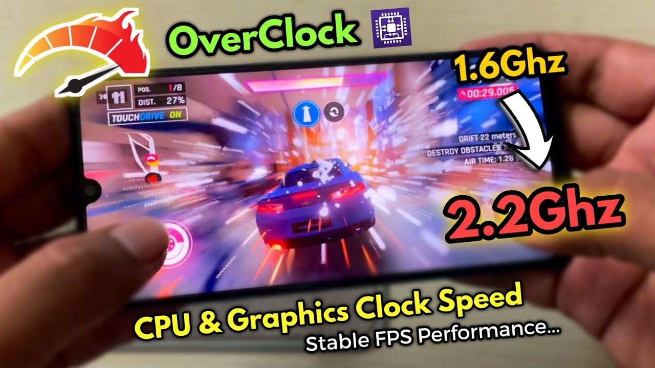 Overclock your Android phone's CPU & Graphics to get the best performance!