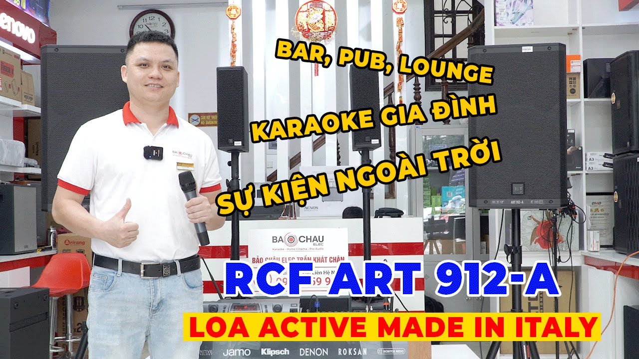 Tại sao RCF ART 912-A lại được yêu thích nhất trong dòng loa Active