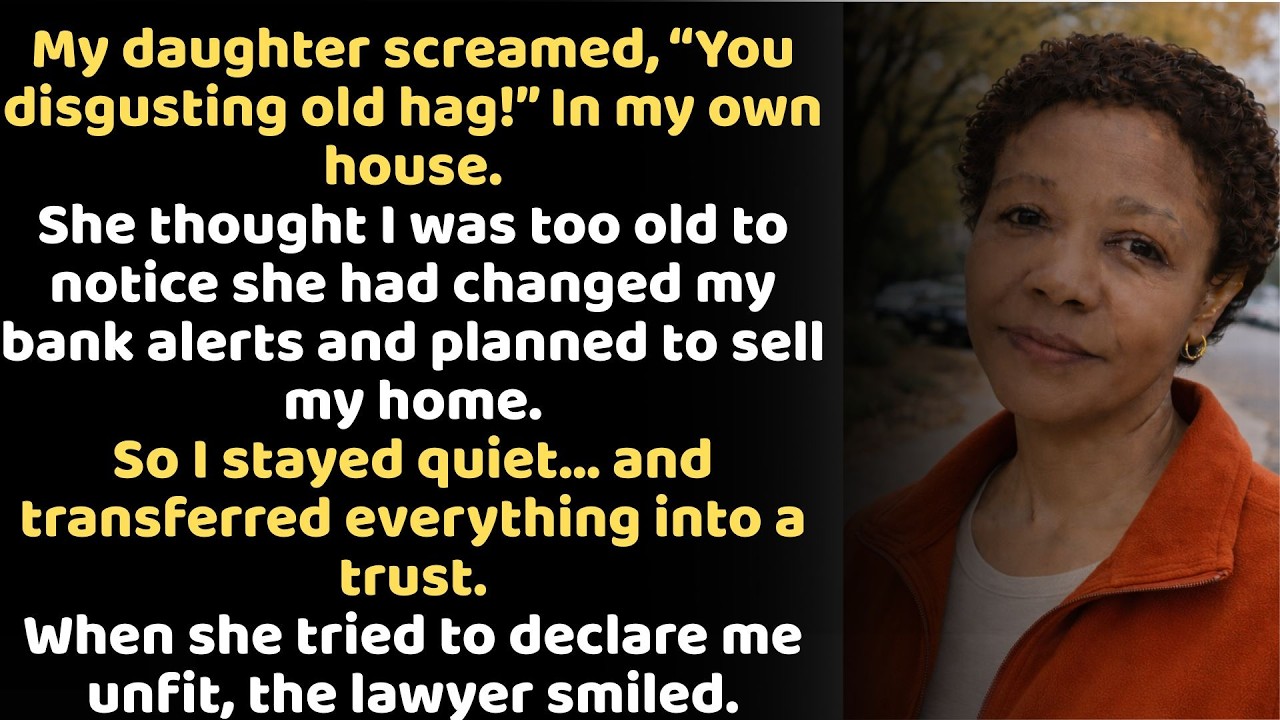 My daughter screamed, “You disgusting old hag!” — that’s when I took everything back from her