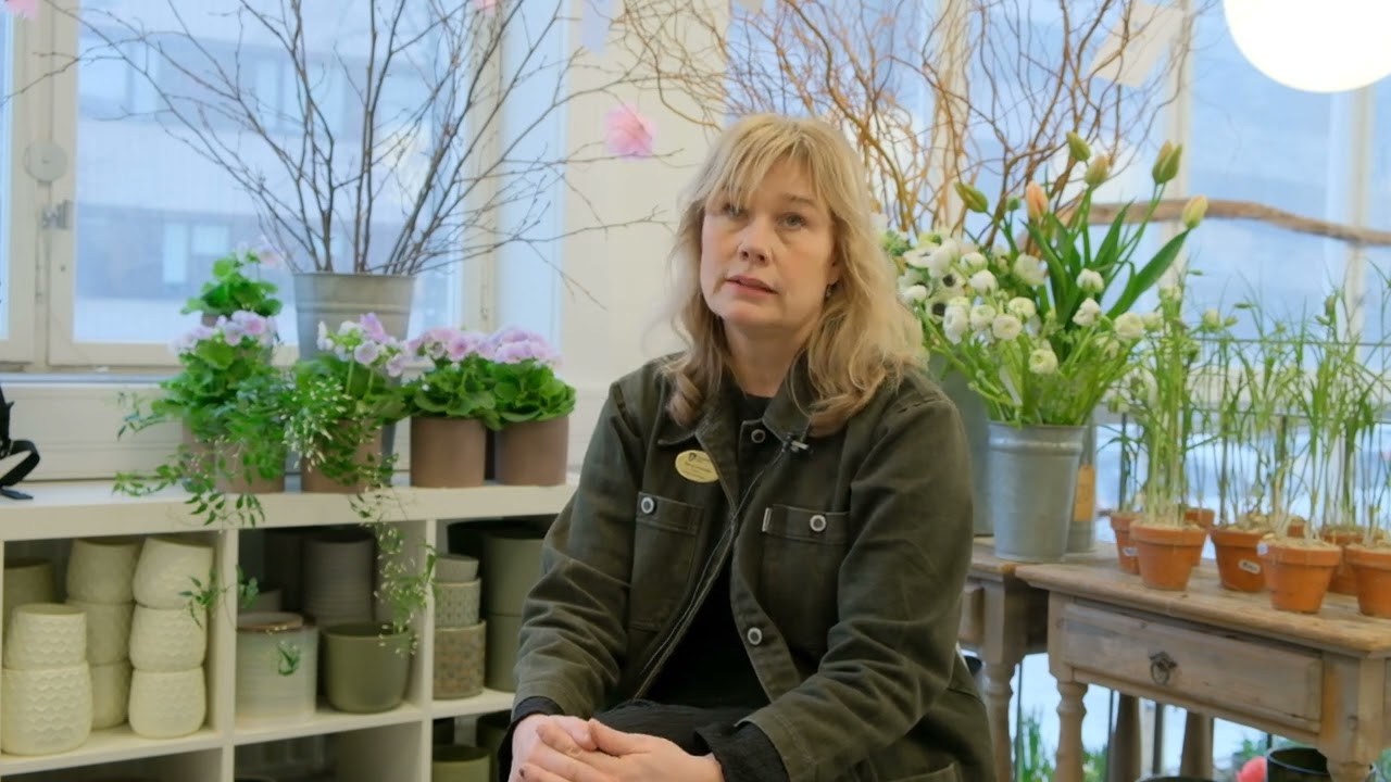 På S:t Eriks gymnasium blomstrar blivande florister