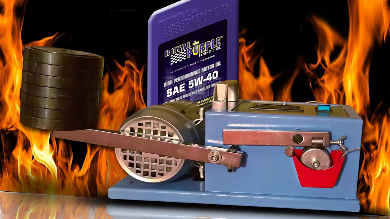 Royal Purple 5W40 Engine Oil Test 100°C Piotr Tester
