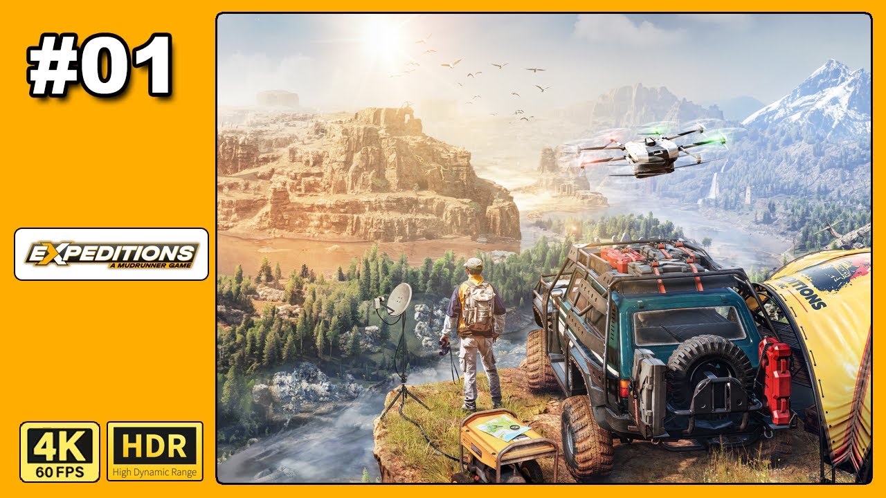 EXPEDITIONS A Mudrunner Game ► Primo Viaggio ► 4K HDR ITA #01