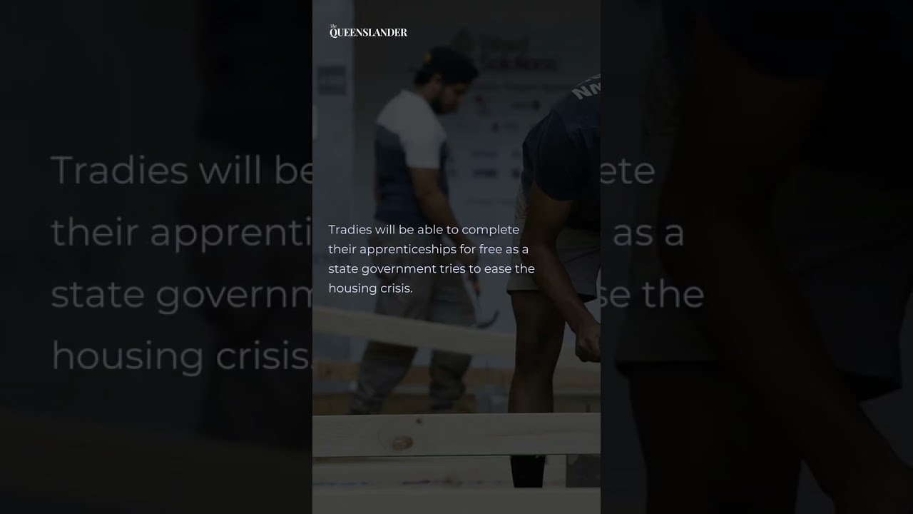 Major boost for tradie students to solve housing crisis