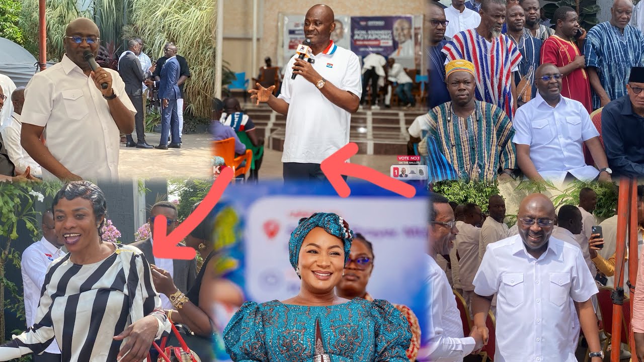 🔥Diana Asamoah& Ashanti NPP Chairmen Storms Dr.Bawumia Hse to Congratulate Him..Finally Ken Agyapong